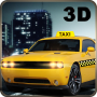 icon City Taxi Car Duty Driver 3D for Huawei Honor V9