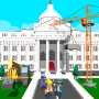 icon USA President House Construct for Alcatel Pixi 4 (3.5)