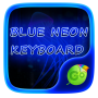 icon Blue Neon GO Keyboard Theme