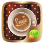 icon (FREE)GO SMS LOVE COFFEE THEME for Huawei Nova