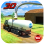 icon Transport Truck Milk Supply