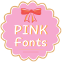 icon Pink Fonts
