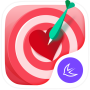 icon Valentine red heart theme for BLU Energy Diamond