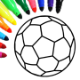 icon Football Drawing Game