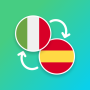 icon Translator Italian Spanish