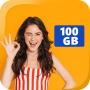icon Daily Internet Data GB MB app for Nokia 5