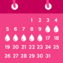 icon Period Tracker Ovulation Cycle for LG X5