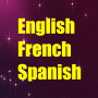 icon Learn English French Spanish for sharp Aquos S3 mini