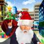 icon Santa Trump Run