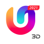 icon U Launcher 3D:3d themes for Celkon Diamond 4G Tab 7