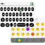 icon Panda Emoji iKeyboard Theme for intex Aqua Craze 2
