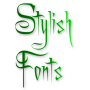 icon Stylish Fonts Keyboard for LG Fortune 2