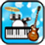 icon Band Game: Piano, Guitar, Drum for Micromax Canvas 1