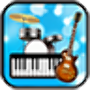icon Band Game: Piano, Guitar, Drum for intex Aqua 5.5 VR