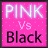 icon Pretty Pink Vs Black Keyboard Theme 1.1.2