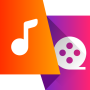 icon Video to MP3 - Video to Audio for Samsung Galaxy Y S5360