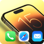 icon iOS Launcher- iPhone 15 Theme for Ginzzu S5021
