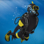 icon Scuba Dive Master Deep Sea Simulator