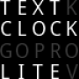 icon Text Clock Lite Live Wallpaper for Samsung I9506 Galaxy S4