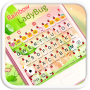 icon Rainbow Ladybug Emoji Keyboard for Micromax Canvas Juice 4(Q382)