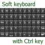 icon Keyboard with Ctrl key