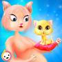 icon My Newborn Baby Kitten Games for Samsung Galaxy Young 2