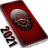 icon New 2021 Red Clock Live Wallpaper 1.309.1.102