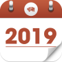 icon Chinese Calendar 2019 for Cubot Note Plus