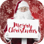 icon Christmas Frames & Stickers Create New Year Cards for Micromax Canvas Spark 3 Q385