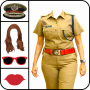 icon Women Police Suit - Woman Police Dress for Lava Magnum X1