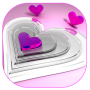 icon Love Heart Live Wallpaper for Senseit W289