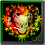 icon Skull Smoke Weed Magic FX for karbonn K9 Smart Selfie