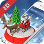 icon Merry Christmas 3D Theme for Samsung Galaxy S4 mini plus(GT-I9195I)