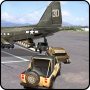 icon Cargo Fly Over Airplane 3D