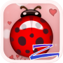 icon Pink Ladybug Launcher Theme for Micromax Canvas Juice 4(Q382)