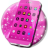 icon Pink Neon Launcher Theme 1.264.1.124