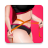 icon Female fitnesships and buttocks 1.7
