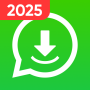 icon Status Saver-Status Downloader for BLU Studio J8