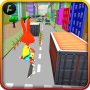 icon Bunny SkateBoard Runner 3D