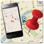 icon Mobile Location Tracker Map