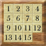 icon 15 Puzzle Wooden Free