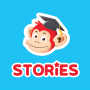 icon Monkey Stories:Books & Reading for LG X Skin